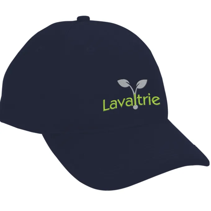 Brushed Cotton Twill Cap with Peak Trim