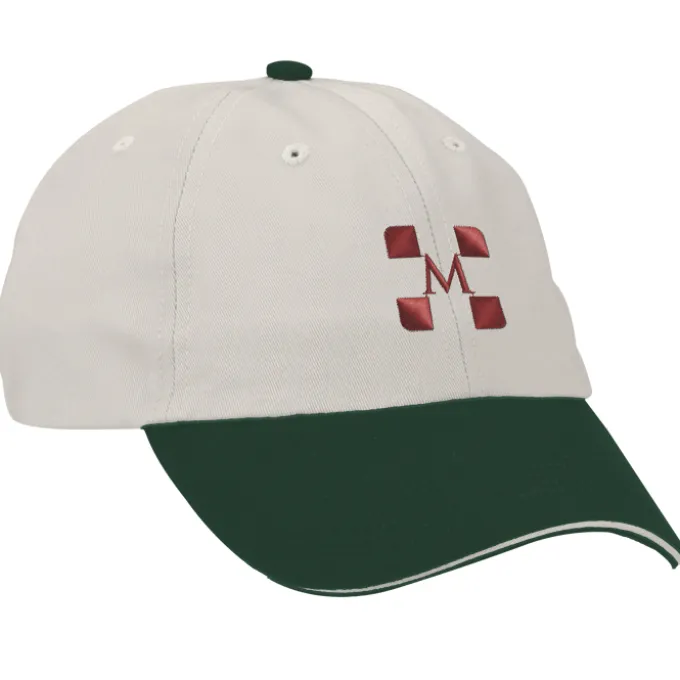 Brushed Cotton Twill Sandwich Cap - Two Tone