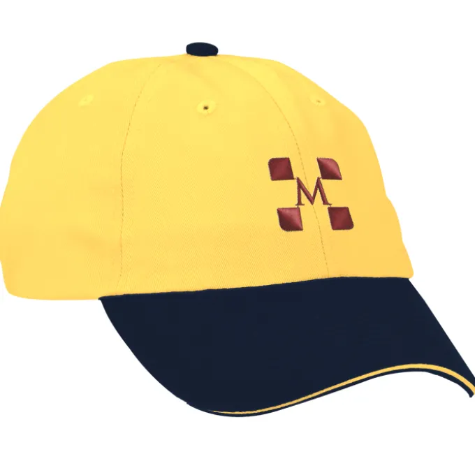 Brushed Cotton Twill Sandwich Cap - Two Tone