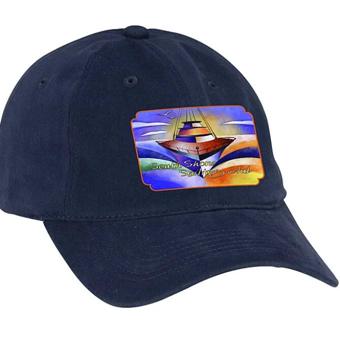 Brushed Cotton Unstructured Cap - Full Color