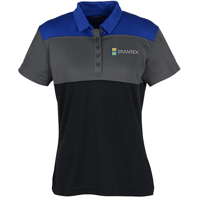 Buffalo Colorblock Performance Polo - Ladies'