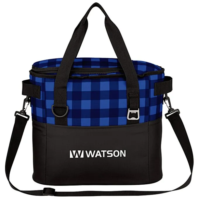 Buffalo Plaid Cooler Bag - 24 hr