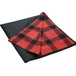 Buffalo Plaid Fleece Picnic Blanket