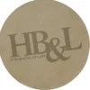 Buff Bonded Leather Coaster