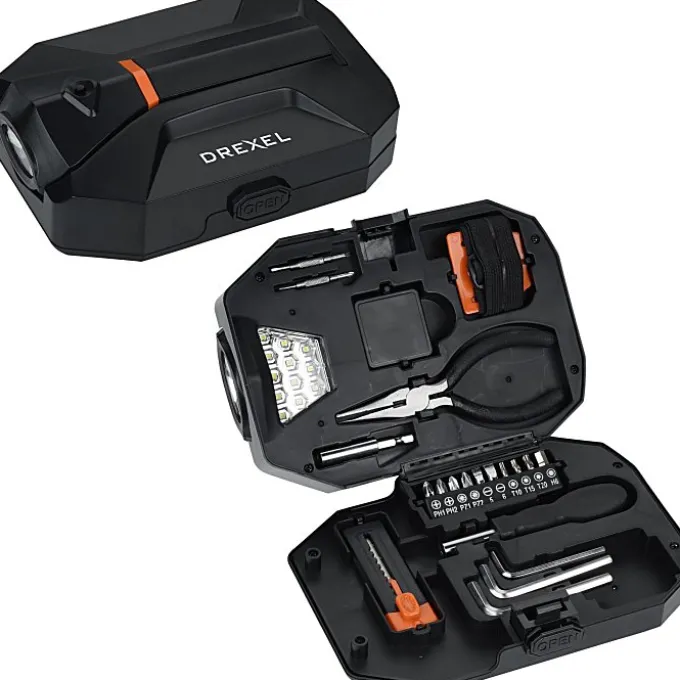 Built2Work Flashlight 22-Piece Tool Set - 24 hr