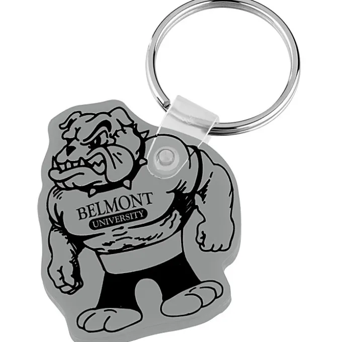 Bulldog Soft Keychain - Opaque