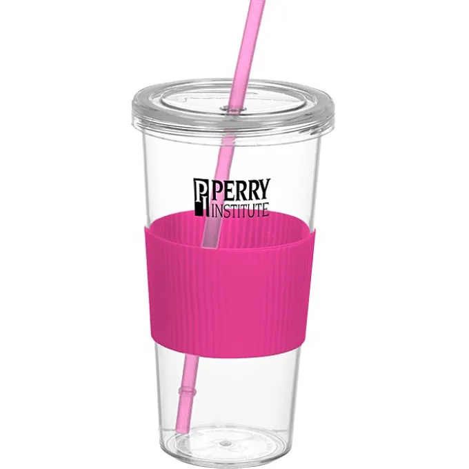 Burby Tumbler with Straw - 24 oz