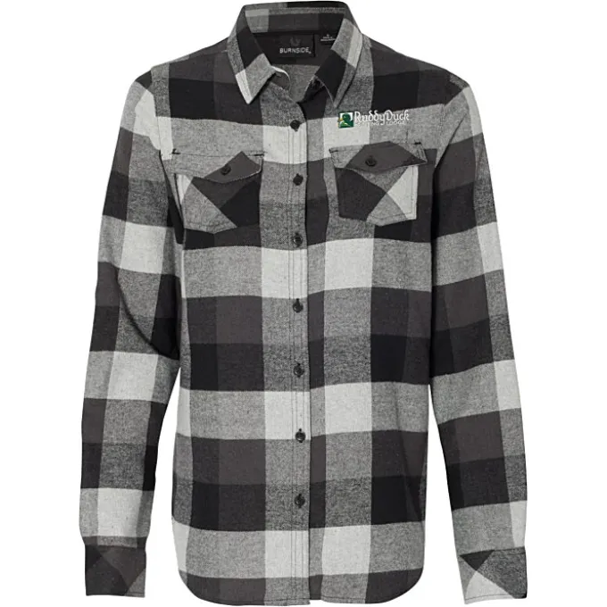 Burnside Yarn-Dyed Flannel Shirt - Ladies'