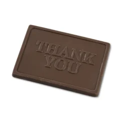 Business Card Chocolate Treat - Thank You
