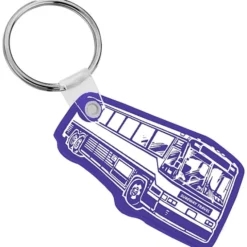 Bus Soft Keychain - Opaque