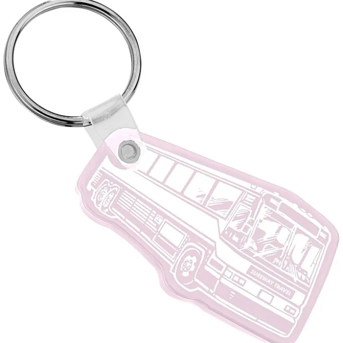 Bus Soft Keychain - Opaque