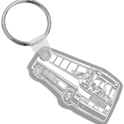 Bus Soft Keychain - Opaque