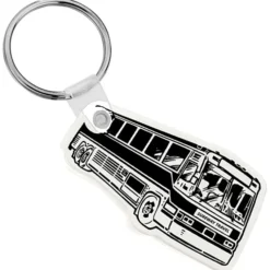 Bus Soft Keychain - Opaque