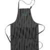 Butcher Apron with Two Patch Pockets - Pinstripe - 24 hr