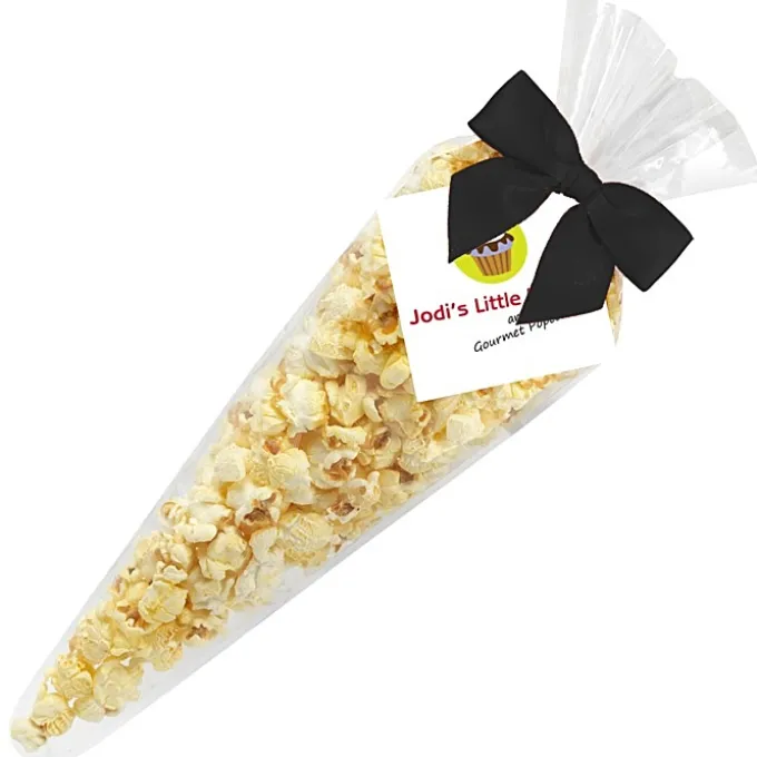 Butter Popcorn Cone Bags - Large