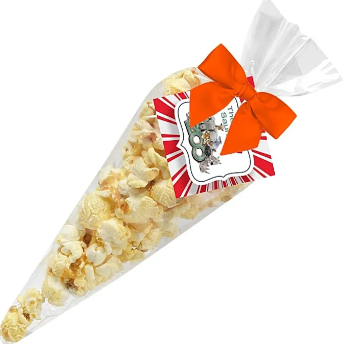 Butter Popcorn Cone Bags - Small