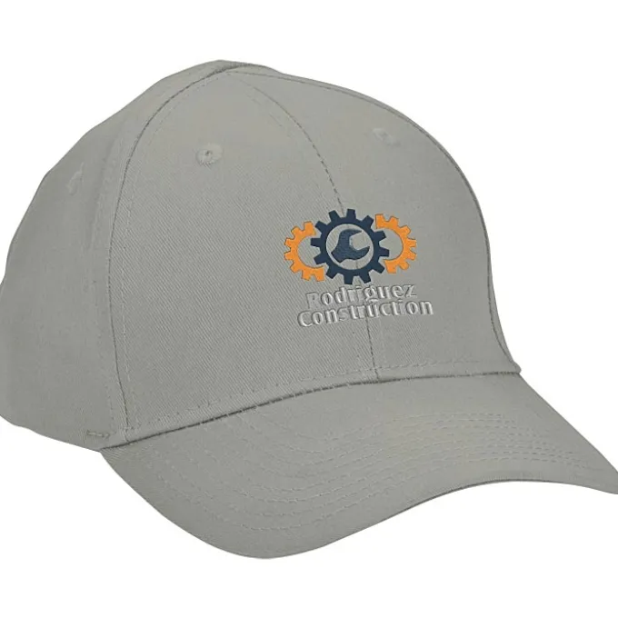 Buttonless Cap - Embroidered