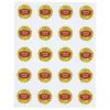 Button Sheeted Stickers - Circle - 1-1/2 inches