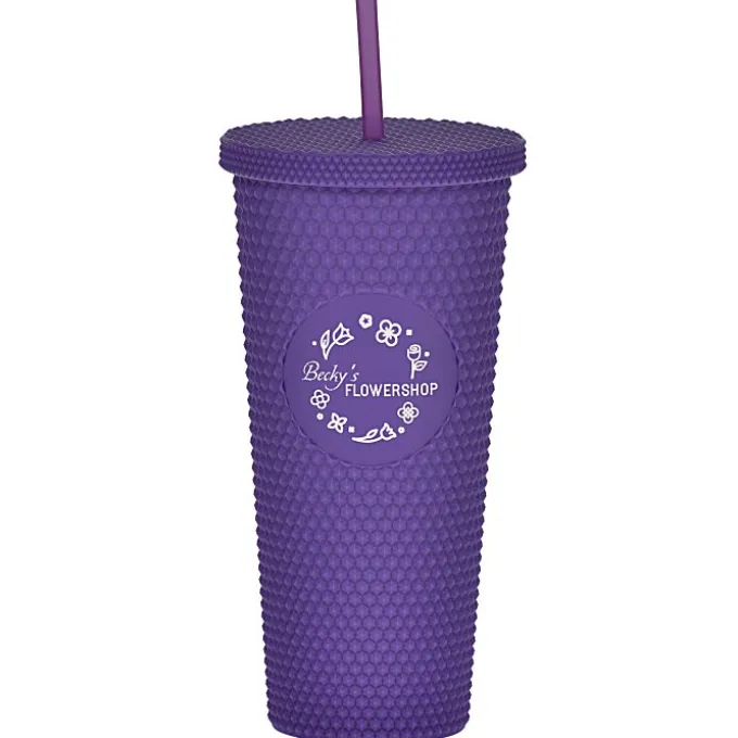 Bux Tumbler with Straw - 24 oz. - 24 hr