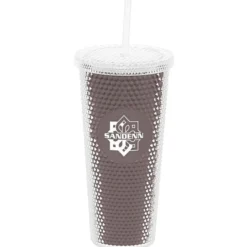 Bux Tumbler with Straw - 24 oz. - Metallic