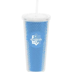 Bux Tumbler with Straw - 24 oz. - Metallic
