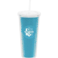 Bux Tumbler with Straw - 24 oz. - Metallic
