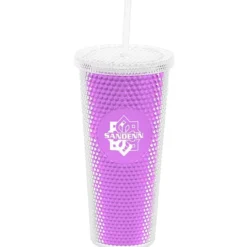 Bux Tumbler with Straw - 24 oz. - Metallic