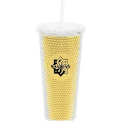 Bux Tumbler with Straw - 24 oz. - Metallic