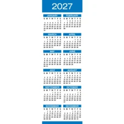 Calendar Bookmark - Illusion