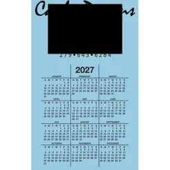 Calendar Magnet - Medium - Colors