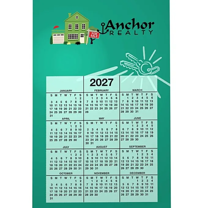 Calendar Magnet - Medium - Real Estate