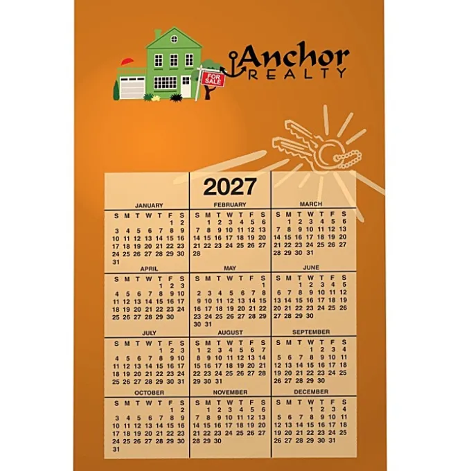 Calendar Magnet - Medium - Real Estate