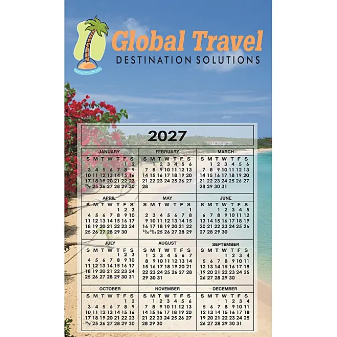 Calendar Magnet - Medium - Seashore