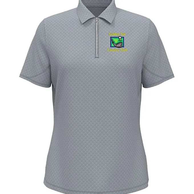 Callaway All-Over Stitched Chev Polo - Ladies'