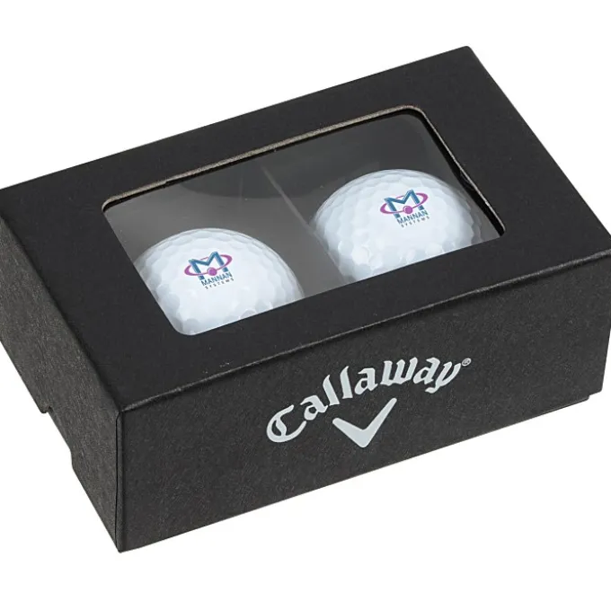 Callaway 2 Ball Business Card Box - Super Soft