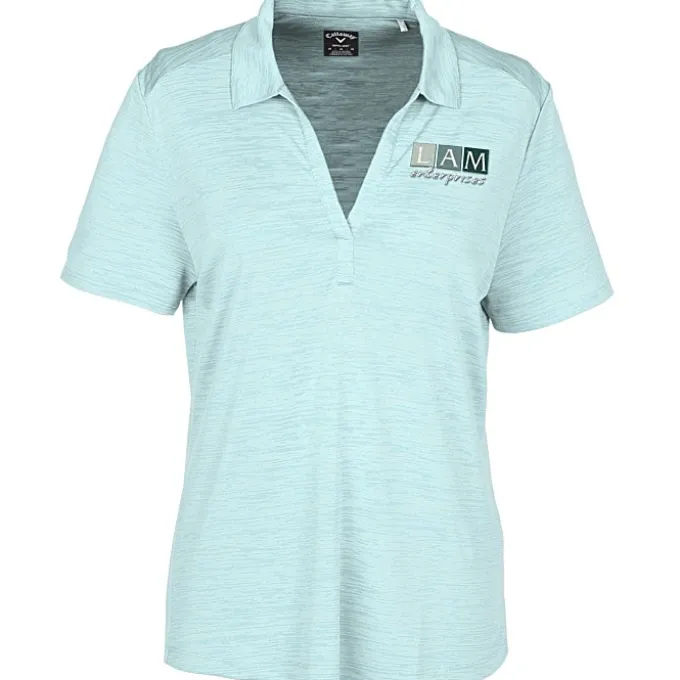 Callaway Broken Stripe Polo - Ladies'