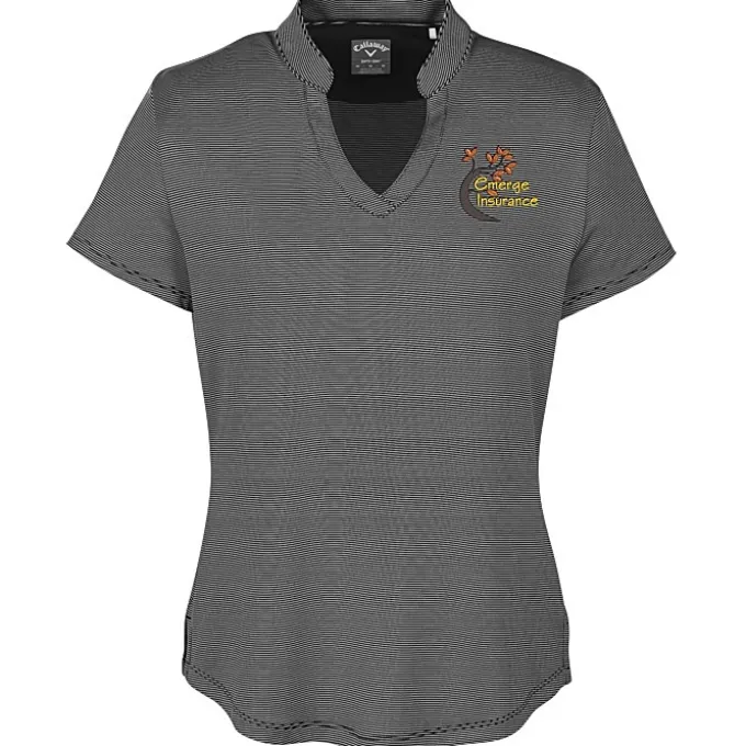 Callaway Fine Line Stripe Polo - Ladies'
