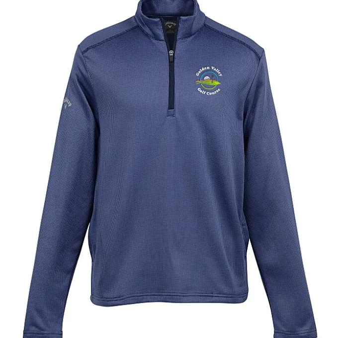 Callaway Houndstooth 1/4-Zip Pullover