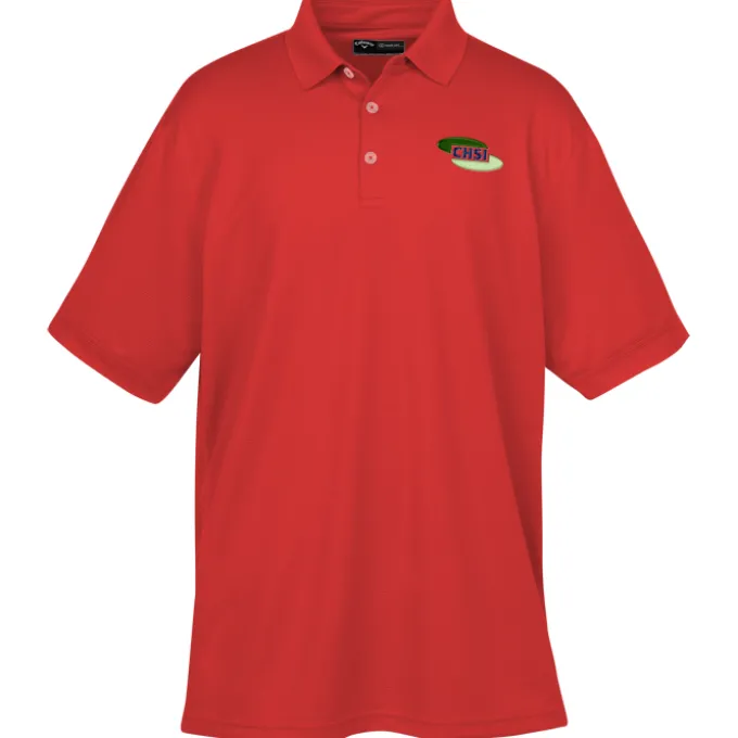 Callaway Ottoman Texture Polo - Men's