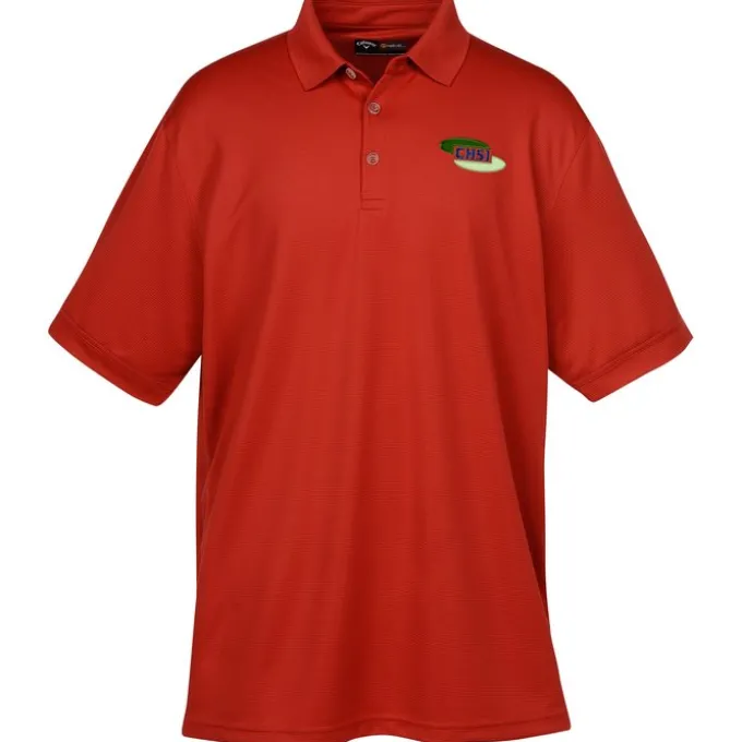 Callaway Ottoman Texture Polo - Men's