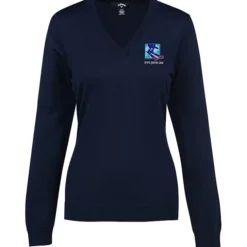 Callaway V-Neck Merino Sweater - Ladies'