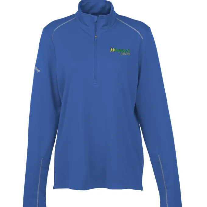 Callaway Water Repellent 1/4-Zip Pullover - Ladies'