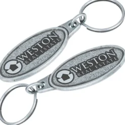 Camden Metal Keychain - Oval