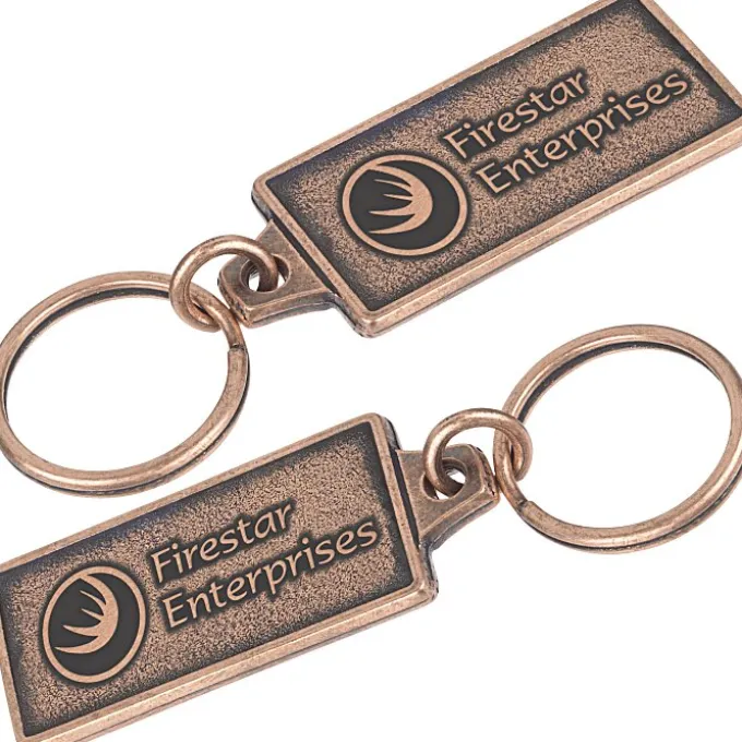 Camden Metal Keychain - Rectangle