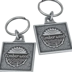 Camden Metal Keychain - Square