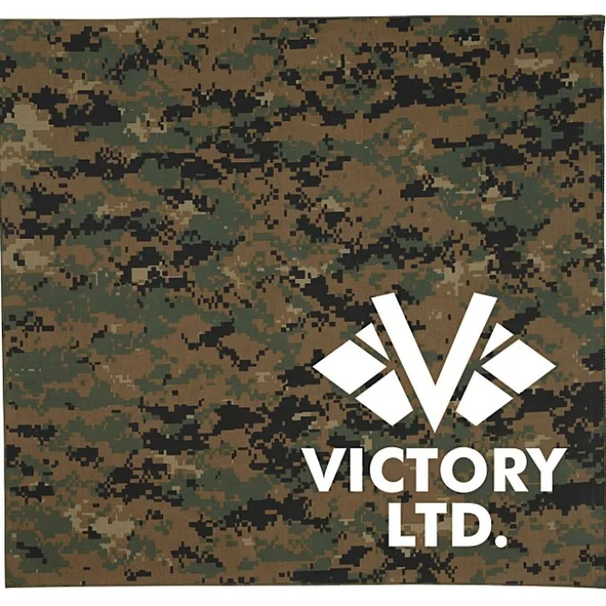Camo Bandana - 22 inches x 22 inches