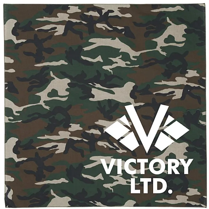 Camo Bandana - 22 inches x 22 inches
