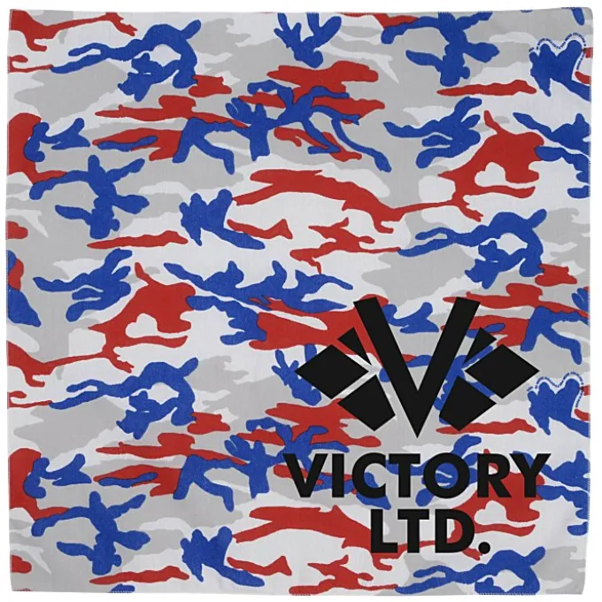 Camo Bandana - 22 inches x 22 inches