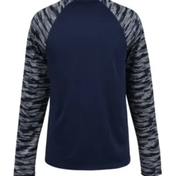 Camo Colorblock Long Sleeve T-Shirt