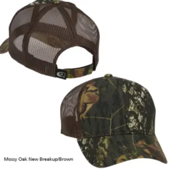 Camo Mesh Back Structured Cap